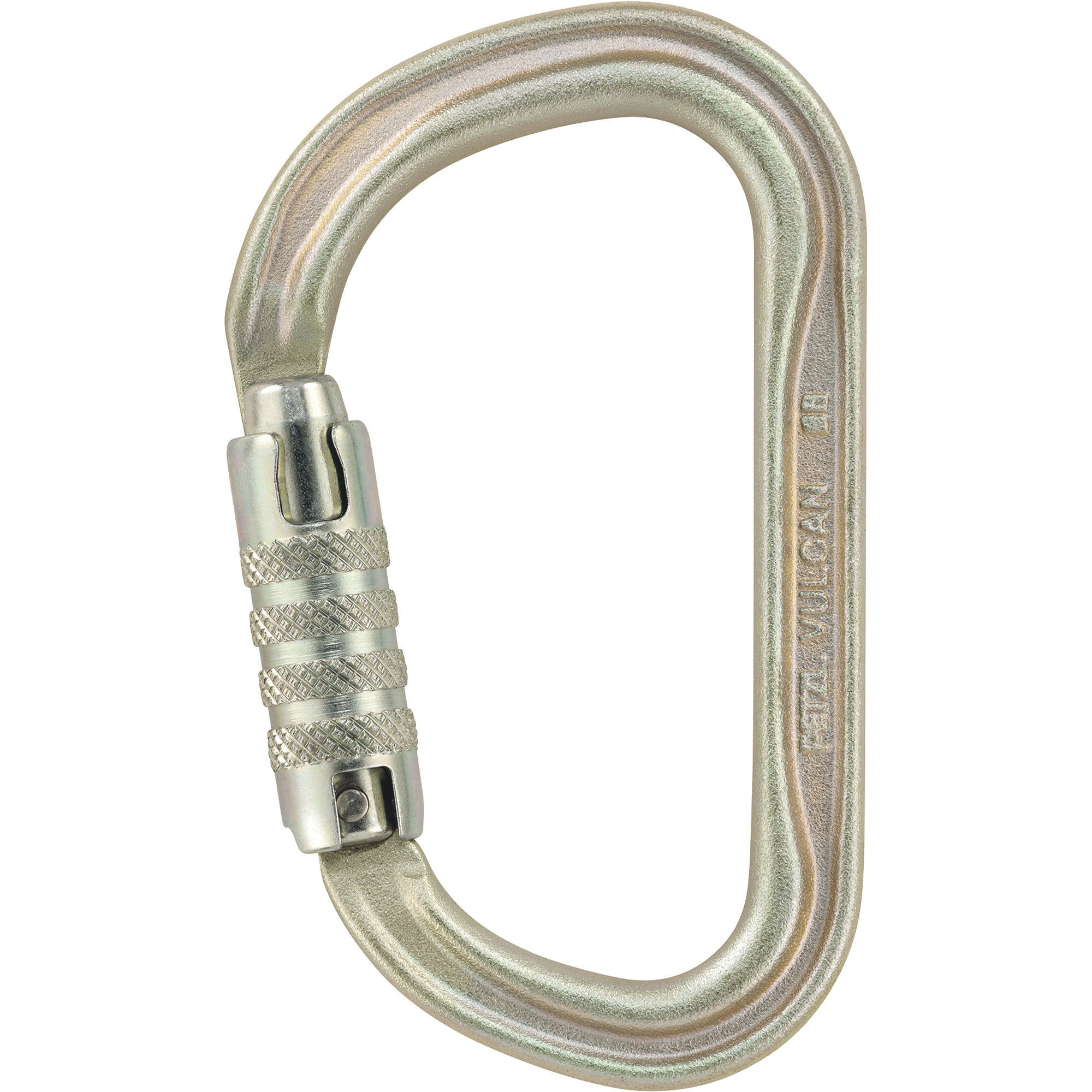 Petzl Vulcan Carabiner with TRIACT-Lock, 26mm Gate, 10,116-lb. Force, Steel, Model# M073CA00